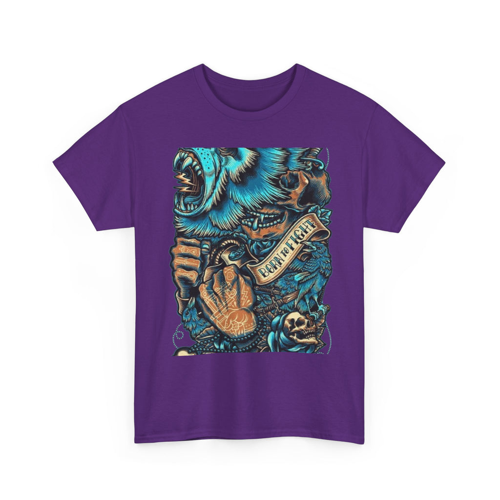 Bear Skull Tattoo Art Tee ("Fearless")