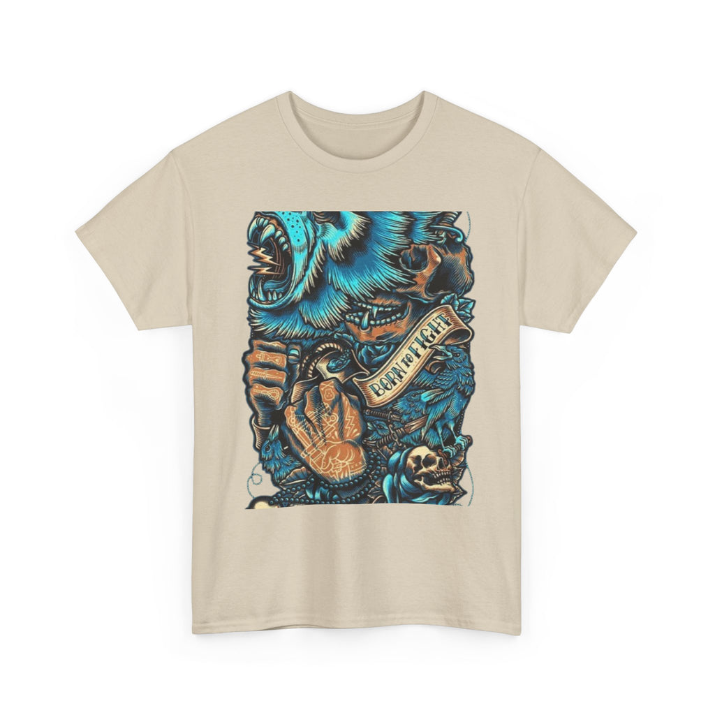 Bear Skull Tattoo Art Tee ("Fearless")