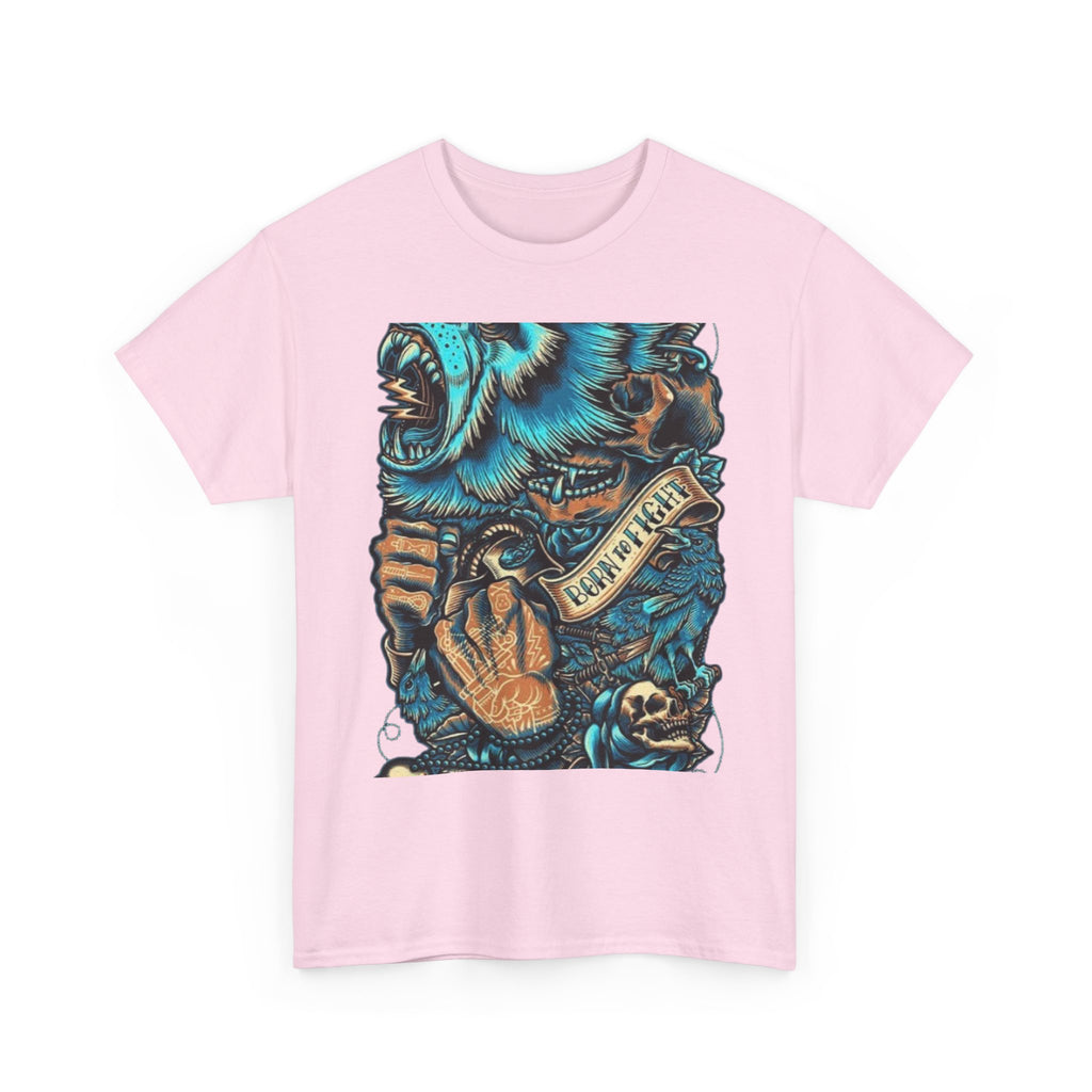 Bear Skull Tattoo Art Tee ("Fearless")