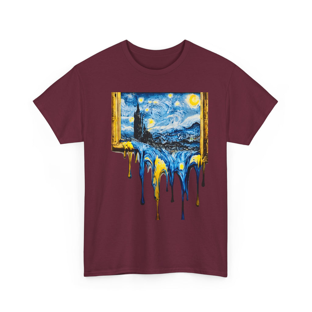 Van Gogh Dripping Starry Night T-Shirt