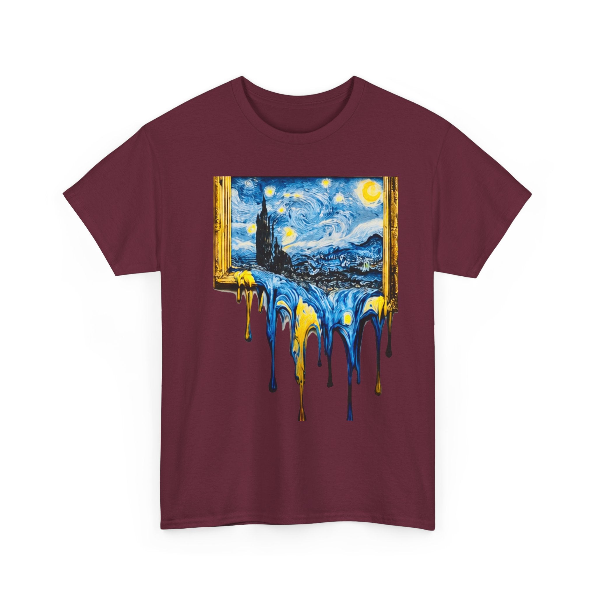 Van Gogh Dripping Starry Night T-Shirt