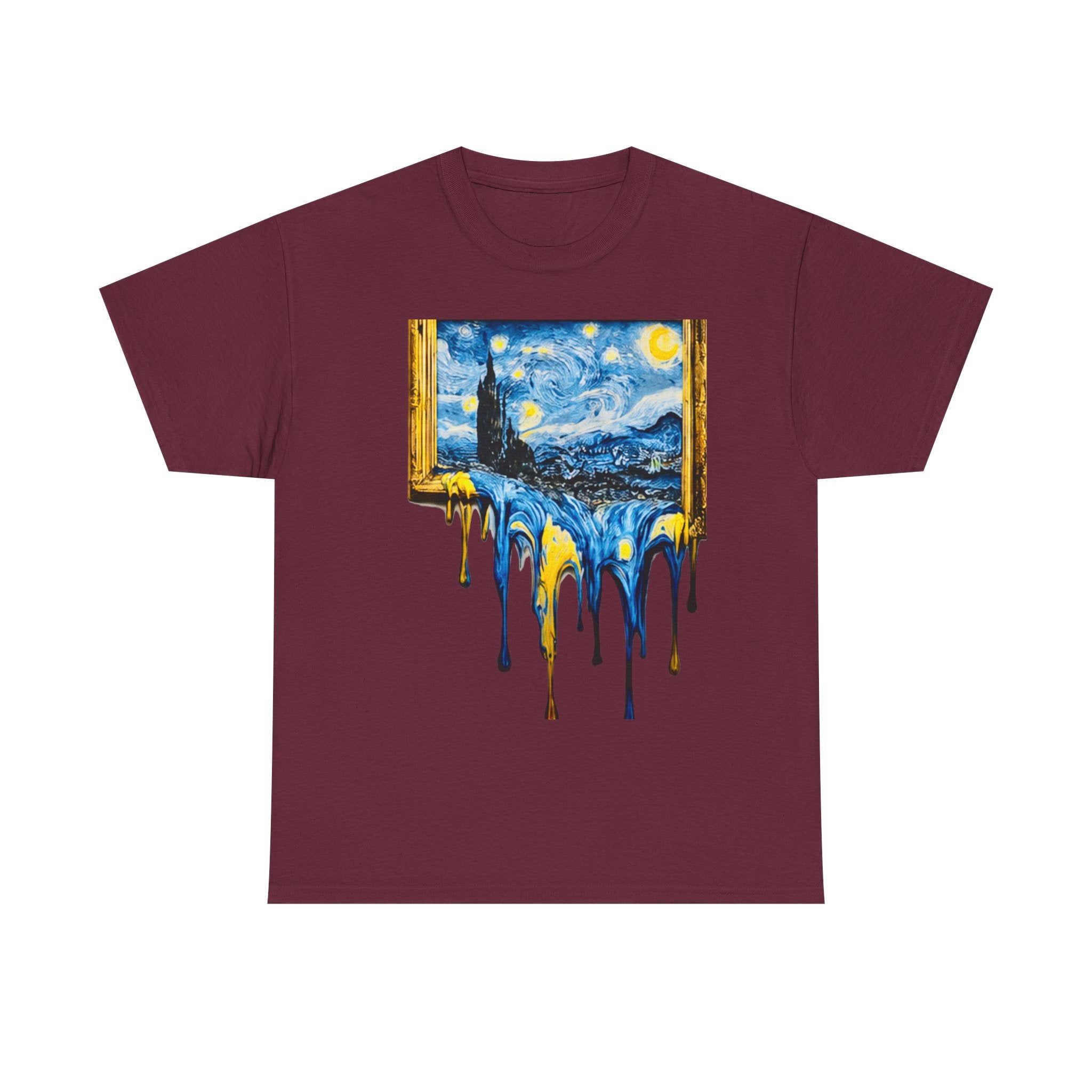 Van Gogh Dripping Starry Night T-Shirt