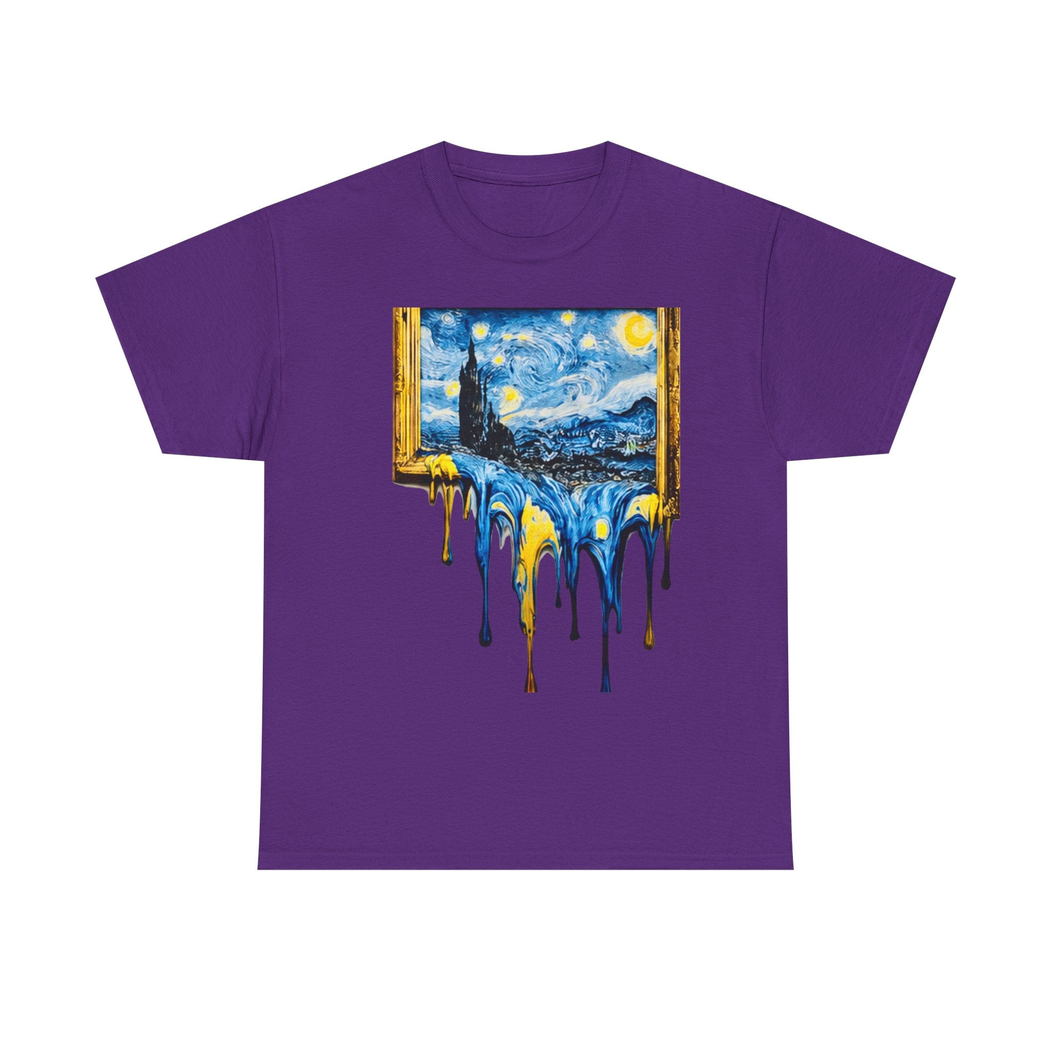 Van Gogh Dripping Starry Night T-Shirt