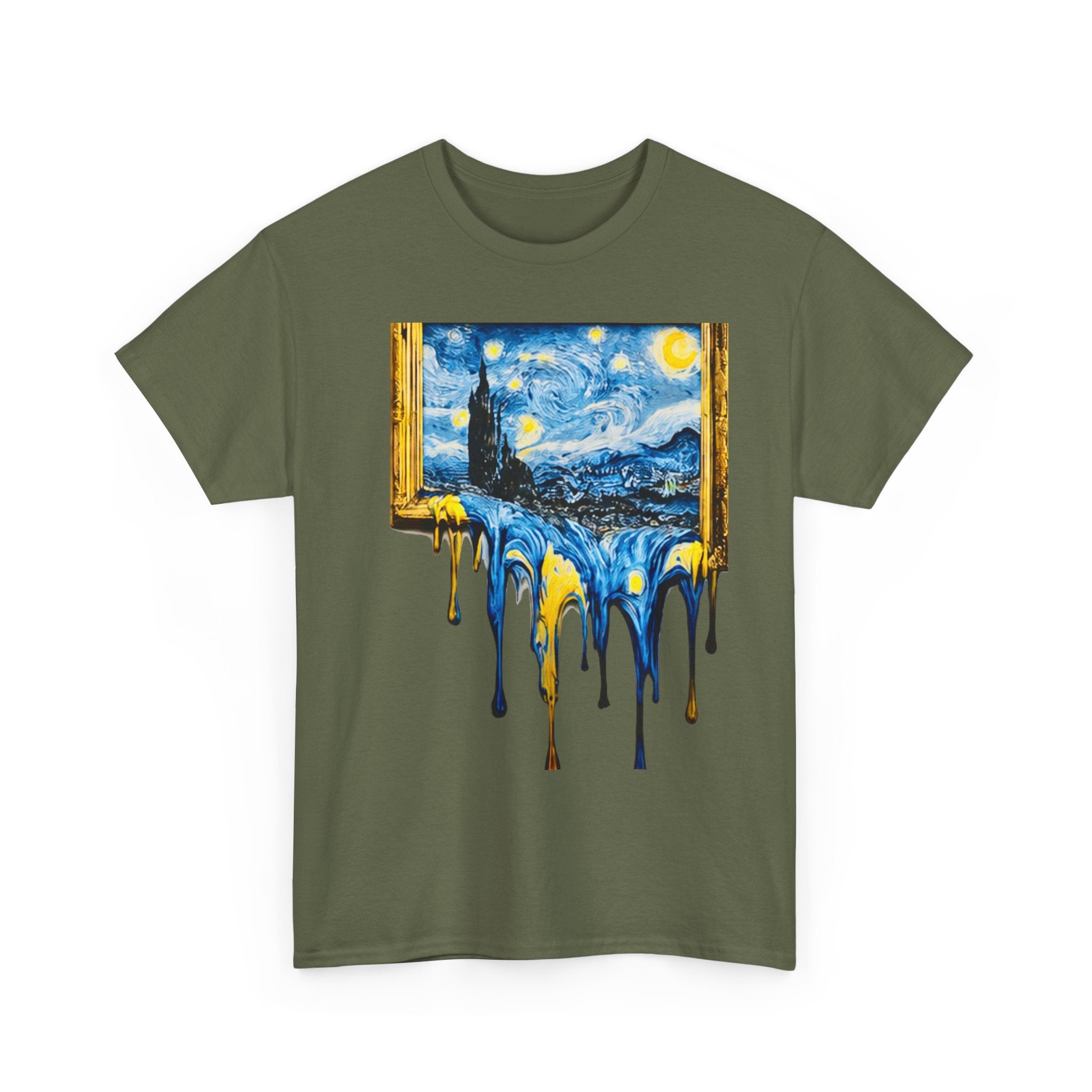 Van Gogh Dripping Starry Night T-Shirt