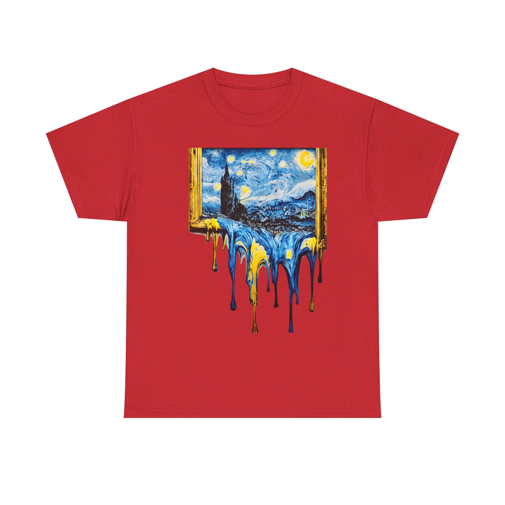 Van Gogh Dripping Starry Night T-Shirt