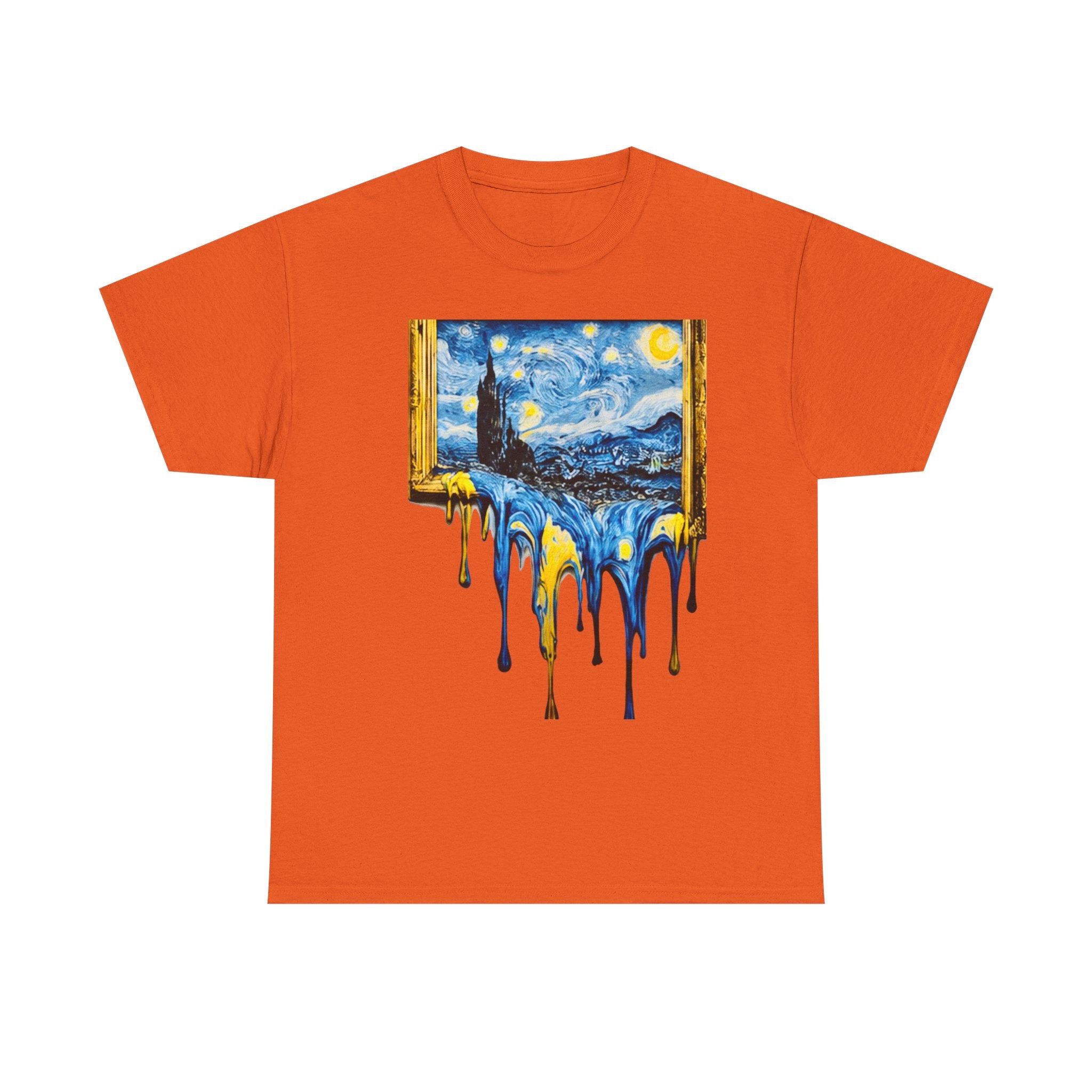 Van Gogh Dripping Starry Night T-Shirt
