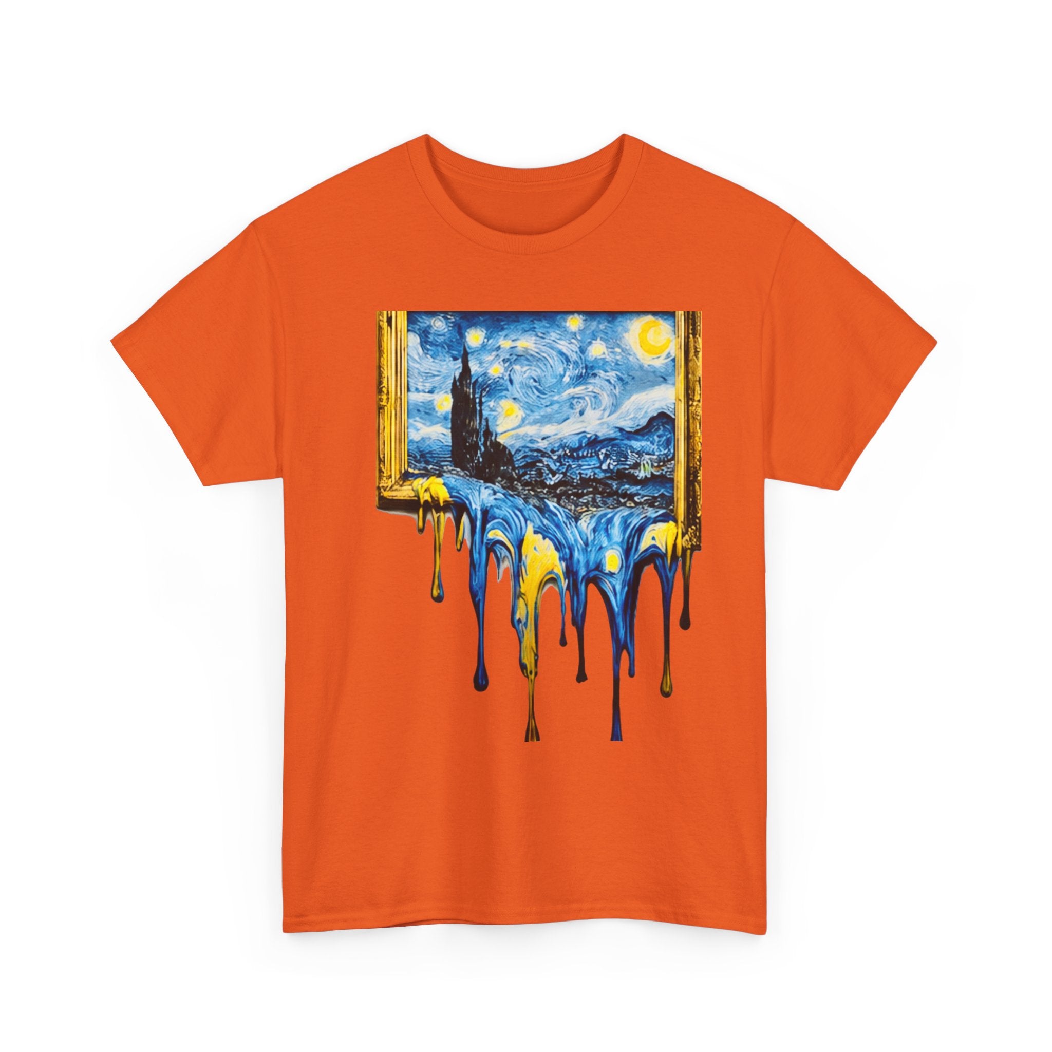 Van Gogh Dripping Starry Night T-Shirt