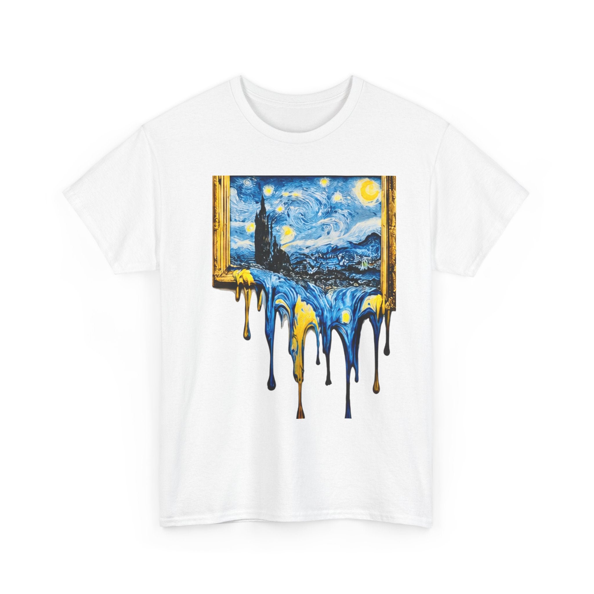 Van Gogh Dripping Starry Night T-Shirt