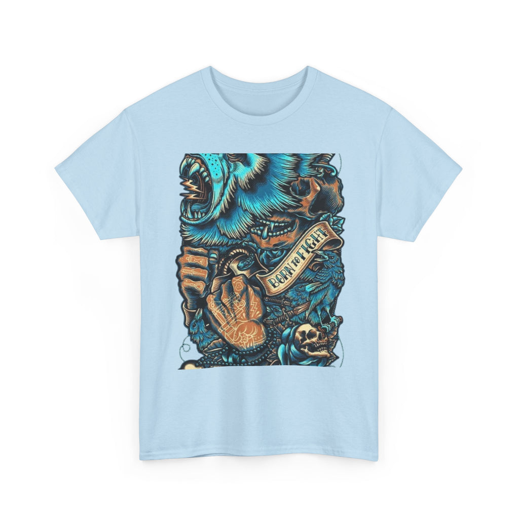 Bear Skull Tattoo Art Tee ("Fearless")