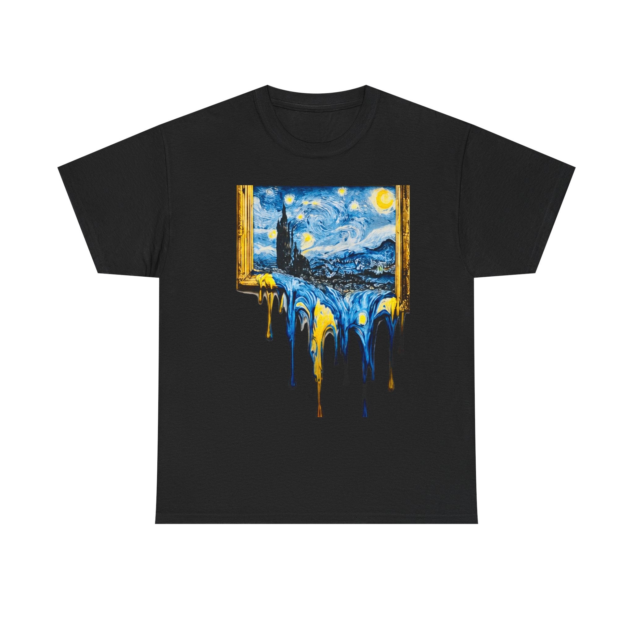 Van Gogh Dripping Starry Night T-Shirt