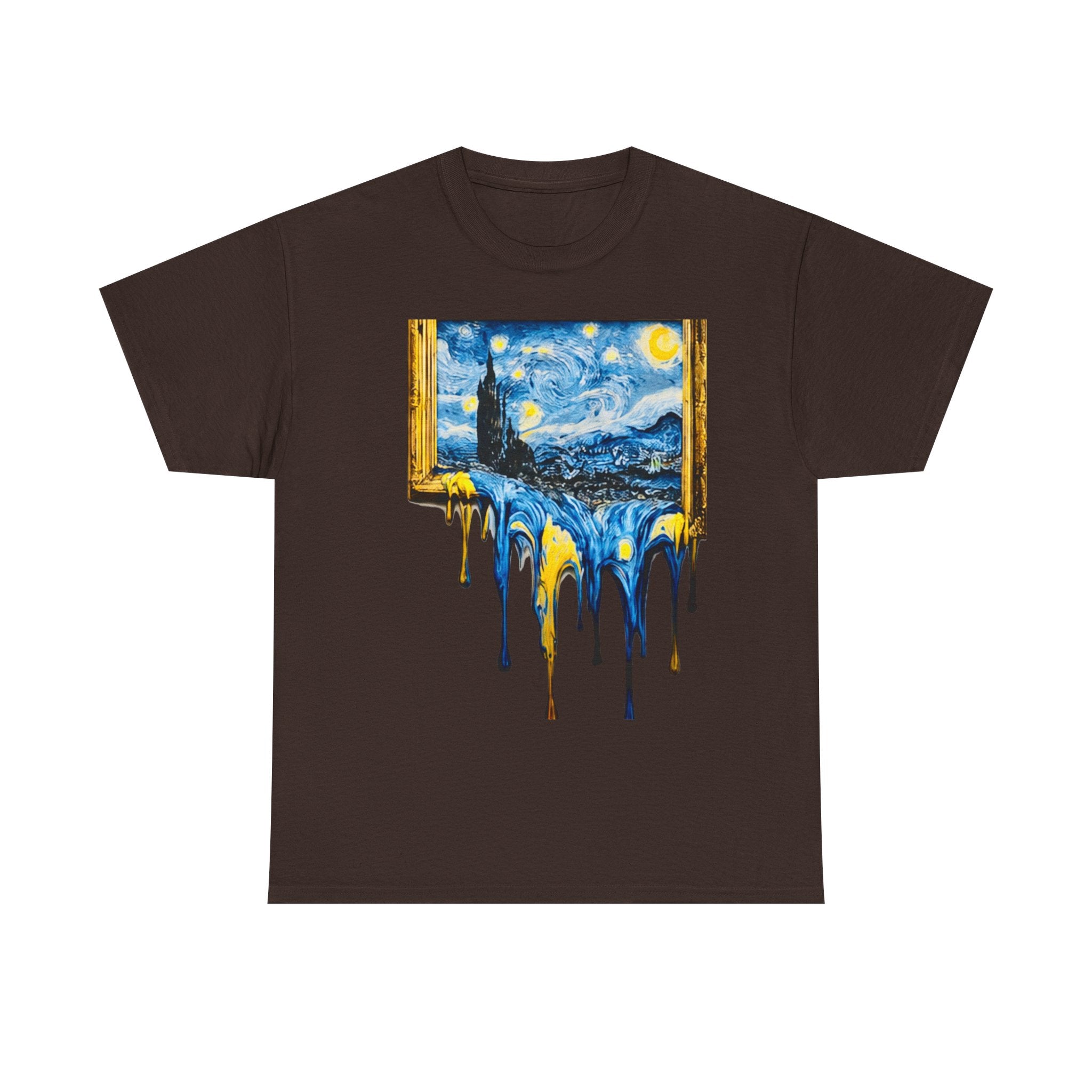 Van Gogh Dripping Starry Night T-Shirt