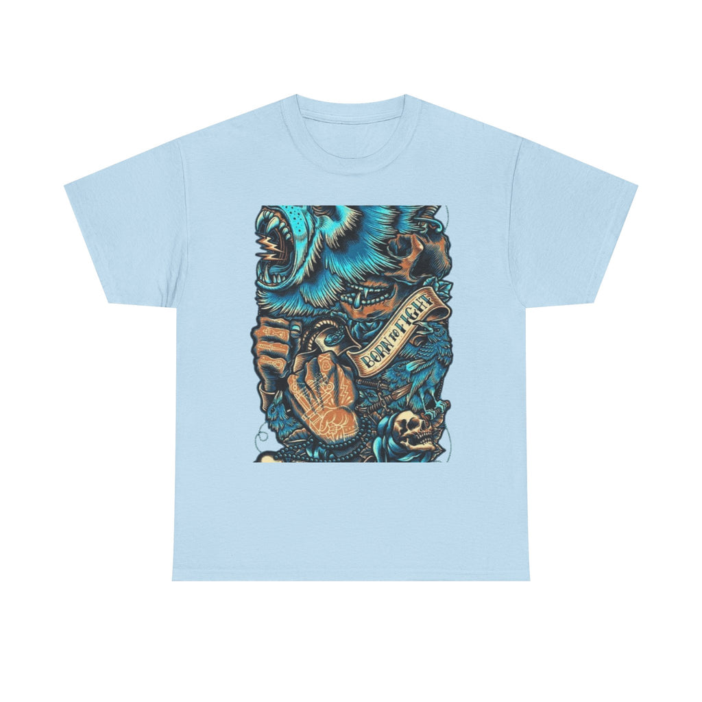 Bear Skull Tattoo Art Tee ("Fearless")