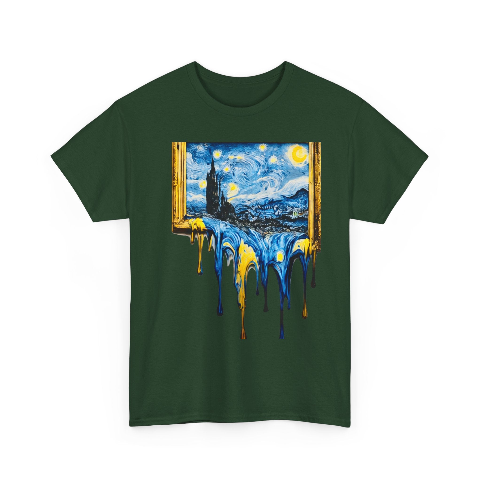 Van Gogh Dripping Starry Night T-Shirt