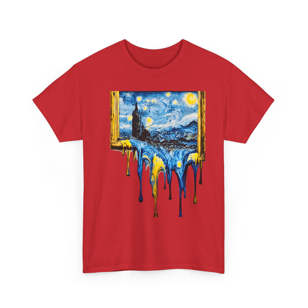 Van Gogh Dripping Starry Night T-Shirt