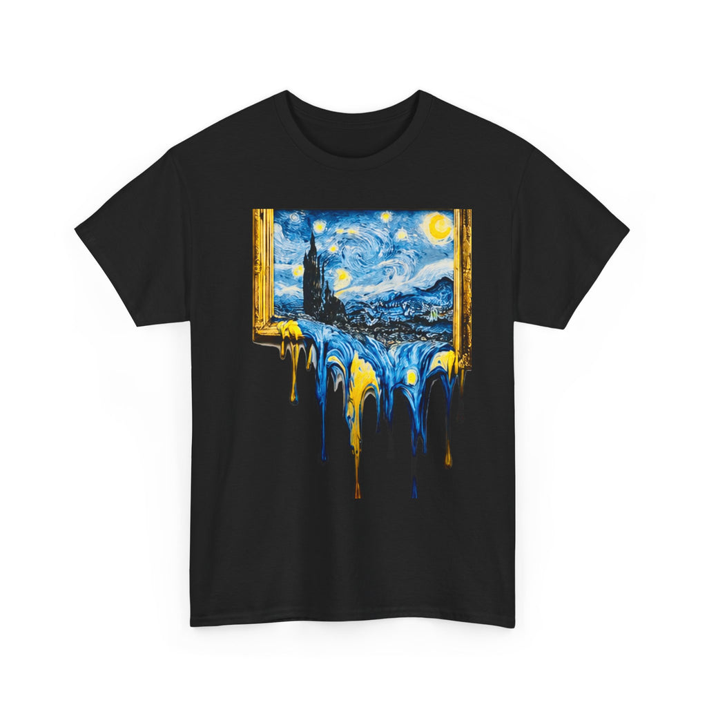 Van Gogh Dripping Starry Night T-Shirt