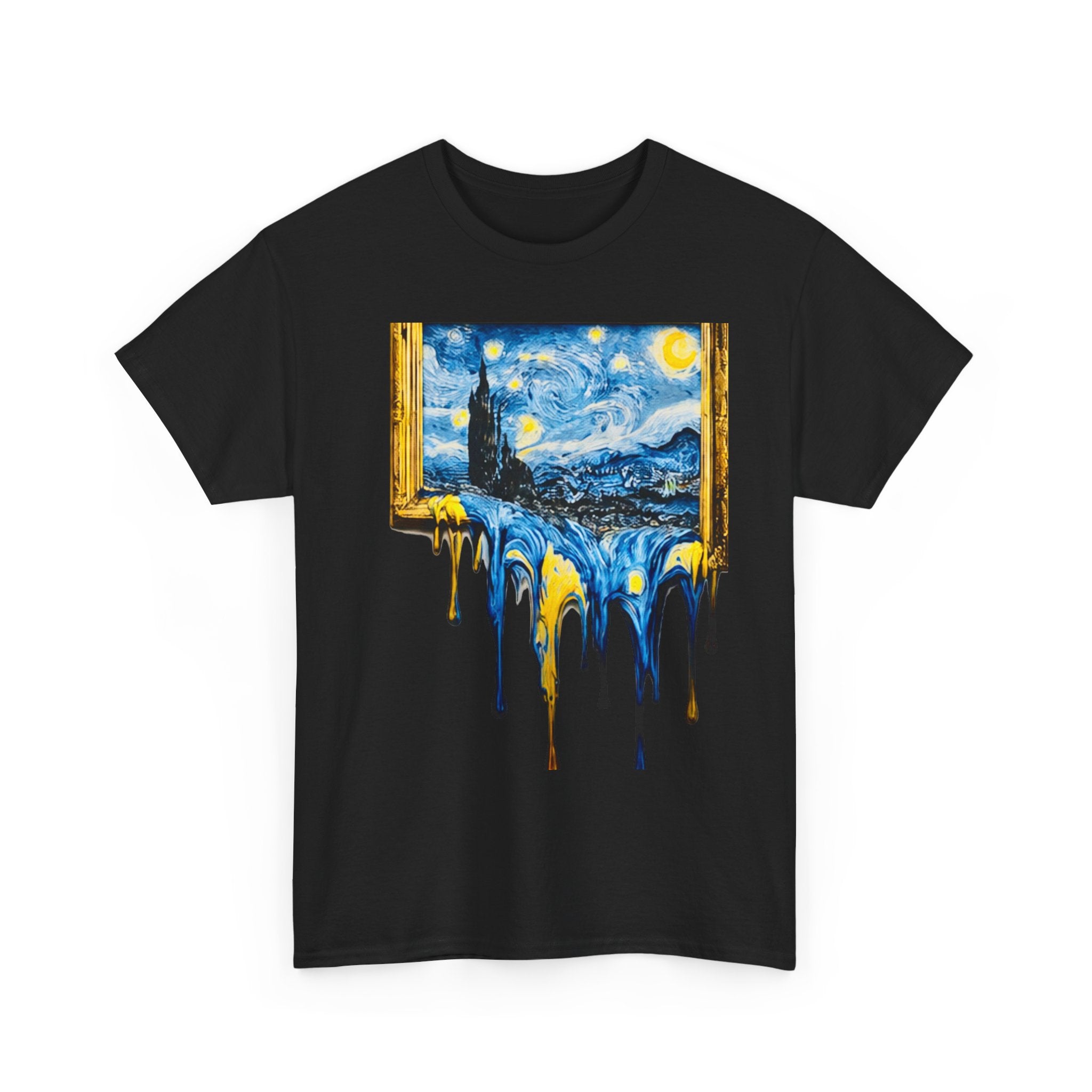 Van Gogh Dripping Starry Night T-Shirt