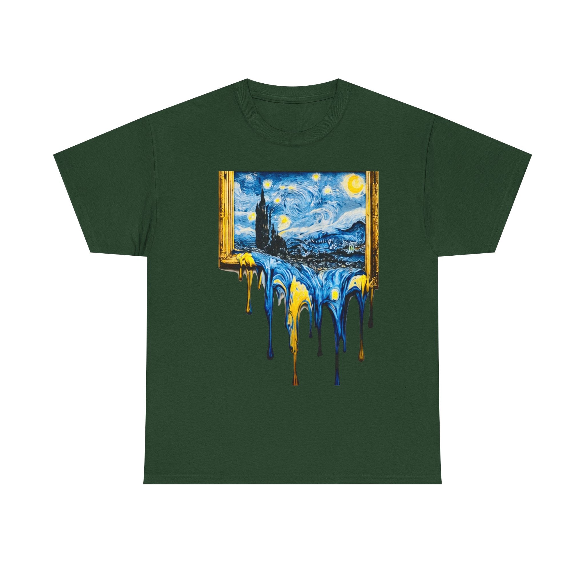 Van Gogh Dripping Starry Night T-Shirt